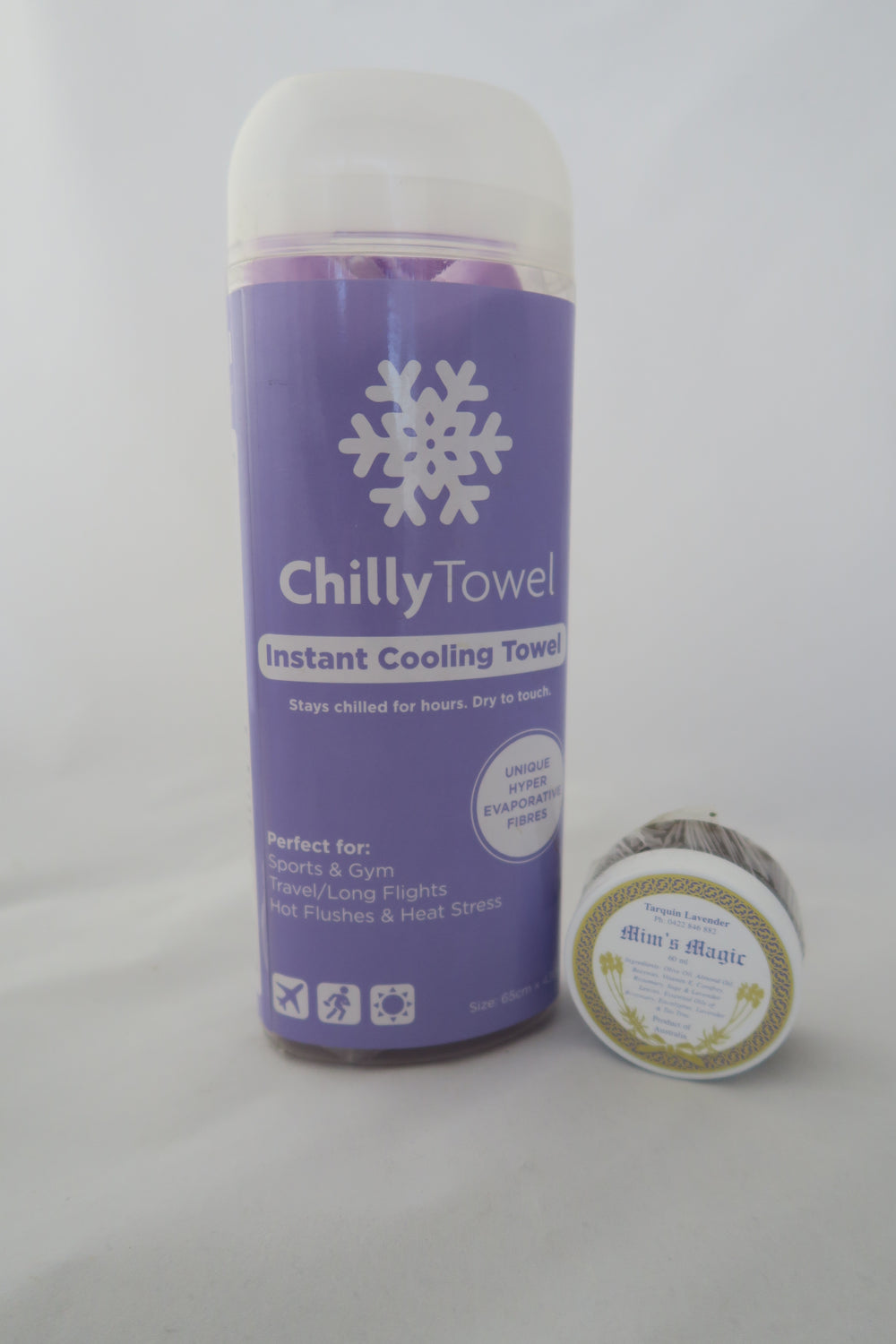 Purple Chilly Towel & Mim's Magic