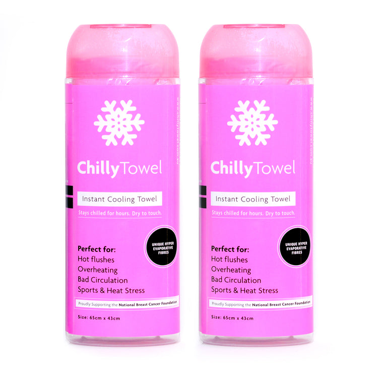Chilly Towel - Frosty Pink (Duo Pack)Chilly Towel - Frosty Pink